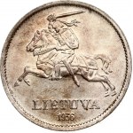 Lithuania 10 Litu 1936 Vytautas Mare variety (Kumele)