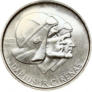 Lithuania 10 Litu 1993 Darius and Girėnas