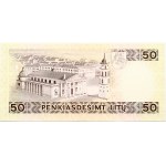 Lithuania 50 Litu 1993 Basanavicius