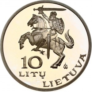 Lithuania 10 Litu 1995 5th World Lithuanians Sports Games