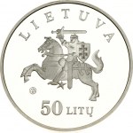 Lithuania 50 Litu 2003 Vilnius Cathedral