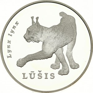 Lithuania 50 Litu 2006 Eurasian Lynx