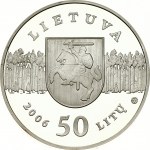 Lithuania 50 Litu 2006 Eurasian Lynx