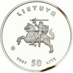 Lithuania 50 Litu 2007 Pekin Olympic games