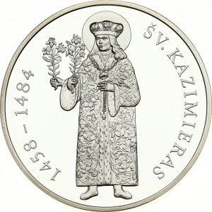 Lithuania 50 Litu 2008 St Casimir