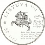 Lithuania 50 Litu 2012 Dionizas Poška
