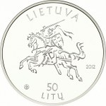 Lithuania 50 Litu 2012 Maironis