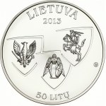 Lithuania 50 Litu 2013 Uprising of 1863-1864