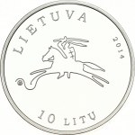 Lithuania 10 Litu 2014 Cinema