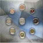 Lithuania 1 Euro Cent - 2 Euro 2015 Lithuanian Coins Set