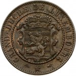 Luxembourg 10 Centimes 1855