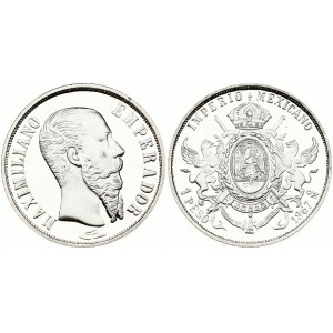 Mexico 1 Peso (1867) Restrike