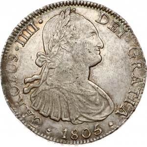 Mexico 8 Reales 1805 TH