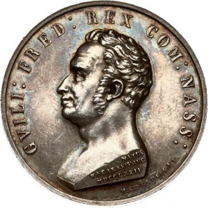 Netherlands Medal 1843 Death of Willem I