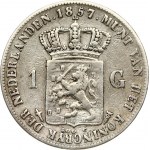 Netherlands 1 Gulden 1857