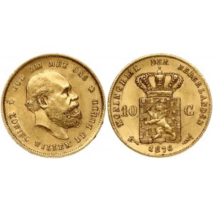 Netherlands 10 Gulden 1876