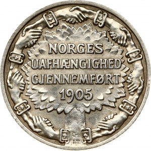 Norway 2 Kroner 1906 Independence