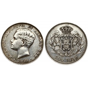 Portugal 500 Reis 1908