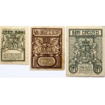 Romania 10 - 50 Bani 1917 Banknote Lot of 3 Banknotes