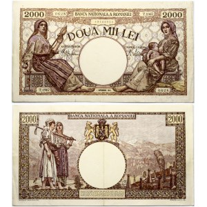 Romania 2000 Lei 1943