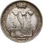 San Marino 20 Lire 1935 R