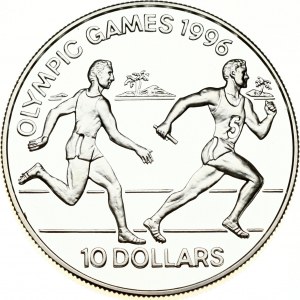 Solomon Islands 10 Dollars 1994 Relay Runners