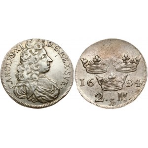 Sweden 2 Mark 1694