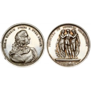 Sweden Medal 1770 Karl Gustav Tessin