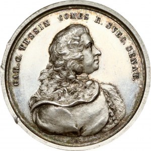 Sweden Medal 1770 Karl Gustav Tessin