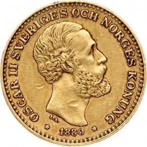 Sweden 10 Kronor 1880 EB