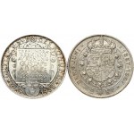 Commemorative 2 Kronor 1907 & 1932 Lot of 2 Coins