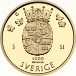 Sweden 4000 Kronor 2010 Marriage