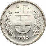 Switzerland 5 Francs 1923 B