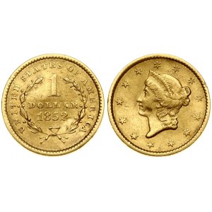 USA Dollar 1852 Liberty Head