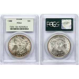 USA Morgan Dollar 1900 PCGS MS 64