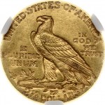 USA 2½ Dollars 1912 Philadelphia NGC AU 55