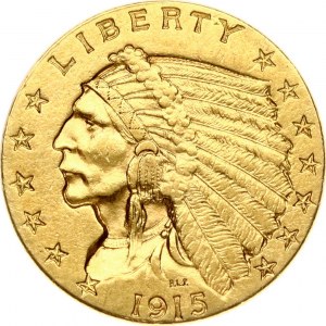 USA 2½ Dollars 1915 Philadelphia