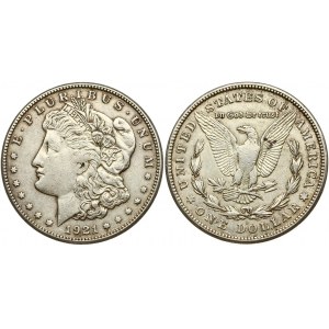 USA Morgan Dollar 1921 S