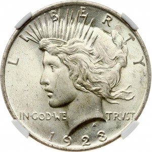 USA 1 Dollar 1923 Philadelphia NGC MS 65