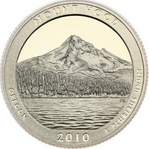 USA 1/4 Dollar 2010 S 'Washington Quarter' Mount Hood Oregon PCGS PR 69 DCAM