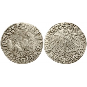 Prussia Grosz 1543 Konigsberg