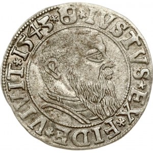 Prussia Grosz 1543 Konigsberg