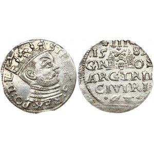 Poland Trojak 1585 Riga (R)