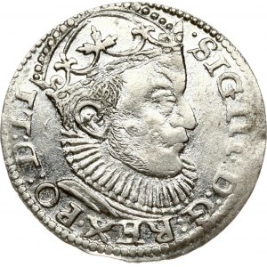 Poland Trojak 1589 Riga (R2) LI