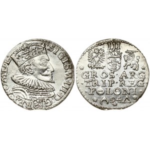 Poland Trojak 1594 Malbork (R1)