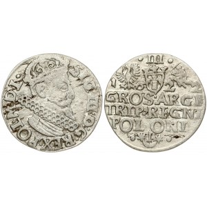 Poland Trojak 1622 Krakow (R3)