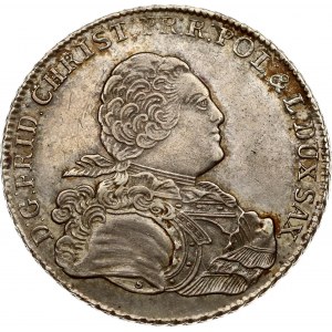 Saxony Conventionstaler 1763 IFôF