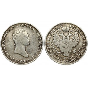 Russia For Poland 5 Zlotych 1830 KG (R2)