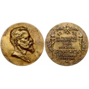 Medal 1924 Henryk Sienkiewicz