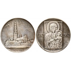 Poland Medal 1982 Jasna Gora Monastery
